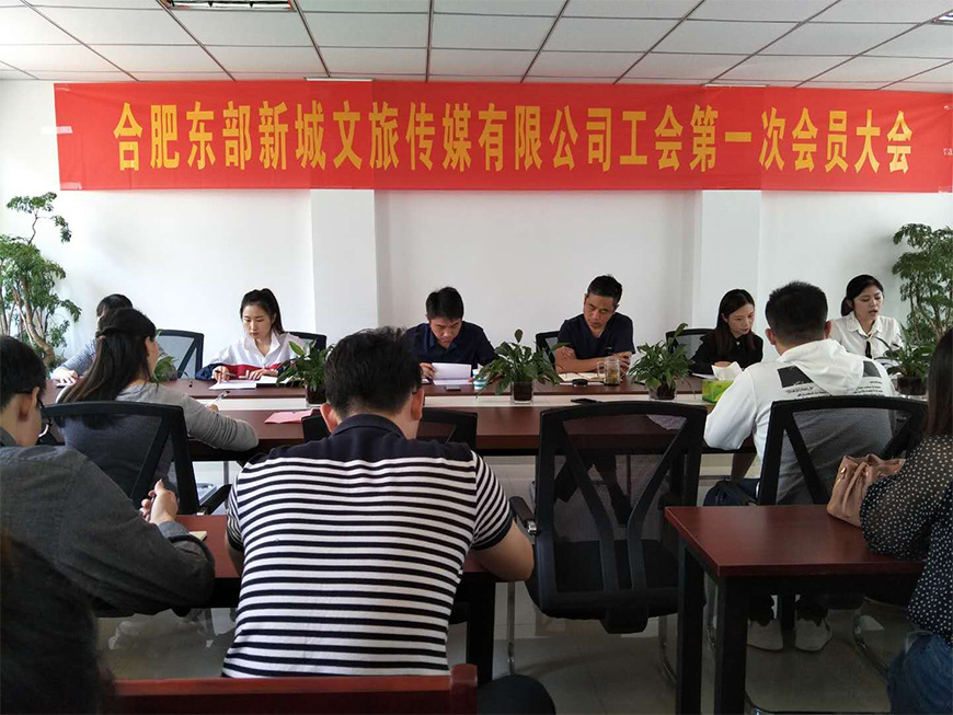 合肥东部新城文旅传媒有限公司工会第一次会员大会圆满举行